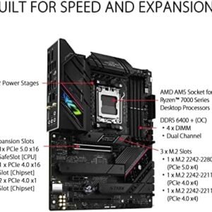 ASUS ROG Strix B650E-F Gaming WiFi AM5 (LGA1718) Ryzen 7000 Gaming Motherboard(12+2 Power Stages,DDR5,3xM.2 Slots,PCIe® 5.0,WiFi 6E,2.5G LAN,USB 3.2 Gen 2×2 Type-C® Port)