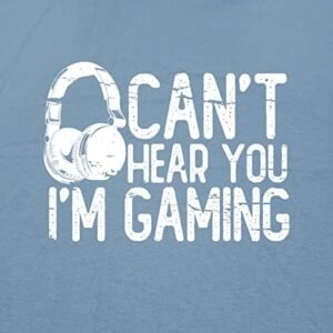 Can’t Hear You I’m Gaming Headset Graphic Video Games Gamer Mens Funny T Shirt