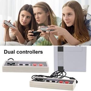 Classic Video Retro Game Console, Classic Mini Console Built-in with 620 Classic Retro Games Dual Players Mode Console for Christmas/Birthday/Thanksgiving/Valentine Gift