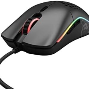 Glorious Gaming Mouse – Model O 67 g Superlight Honeycomb Mouse, Matte Black Mouse – USB Gaming Mouse