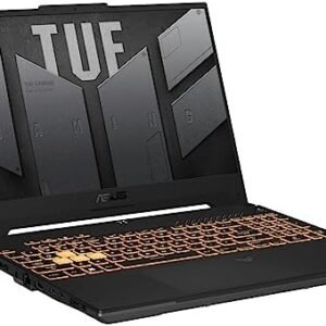 ASUS TUF Gaming Laptop 4070 – i7-12700H 14Core – 15.6 FHD IPS Display 100% sRGB – RGB Backlit Keyboard – MUX 140W – G-SYNC – Wi-Fi6 – Thunderbolt4 USB C – HDMI Cable – 2023 (64GB RAM |4TB PCIe SSD)