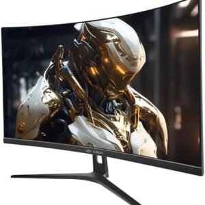 CRUA 32″ 144Hz/165Hz Curved Gaming Monitor,1800R Display,1ms(GTG) Response Time, Full HD 1080P for Computer Monitors, Laptop,ps4, Switch, Auto Support Freesync and Low Motion Blur, DP, HDMI Port-Black