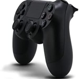 DualShock 4 Wireless Controller for PlayStation 4 , television- Jet Black (Renewed)
