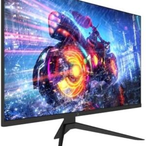 GAMEPOWER 27′ ACE A20 High-End Gaming Monitor – 1ms Response Time, 75Hz Refresh Rate, Ideal for PC, Laptop, PS, Xbox Gaming – VA Panel, HDMI 2.0, VGA, Audio, RGB Effects, Zero Dead Pixel Warranty