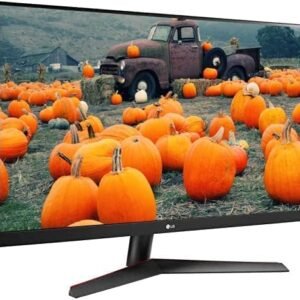 LG 32GN63T-B 32” Ultragear QHD 165Hz HDR10 Monitor with NVIDIA G-SYNC Compatibility and AMD FreeSync Premium (Renewed)