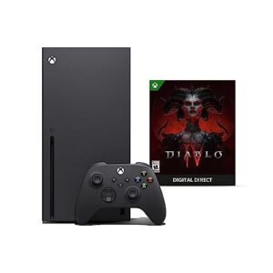 Microsoft Xbox Series X – Diablo® IV Bundle, 1TB SSD Video Gaming Console with One Xbox Wireless Controller, Xbox 3 Month Game Pass Ultimate