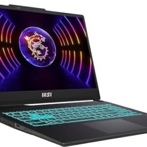 MSI 2023 Cyborg 15 15.6″ 144Hz FHD Gaming Laptop Computer, 12th Gen Intel 10-Core i7-12650H, GeForce RTX 4060 8GB, 32GB DDR5 RAM, 1TB PCIe SSD, WiFi 6, Backlit Keyboard, Windows 11, BROAG HDMI Cable