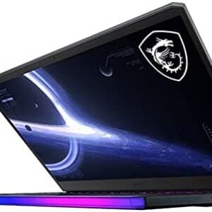 MSI GE76 Raider Gaming Laptop 2023 (1TB SSD, 32GB DDR5 RAM) 17.3″ FHD 144 Hz, Intel Core i7-12700H (12th Gen), NVIDIA GeForce RTX 3060, Windows 11, Per Key RGB, RJ-45, WiFi