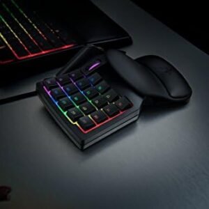 Razer Tartarus V2 Gaming Keypad: Mecha-Membrane Key Switches – One Handed Keyboard – 32 Programmable Keys – Customizable Chroma RGB Lighting – Programmable Macros – Classic Black