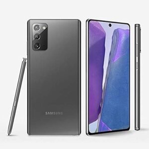 SAMSUNG Electronics Galaxy Note 20 5G N981U Android Cell Phone, US Version, 128GB of Storage, Mobile Gaming Smartphone, Long-Lasting Battery, T-Mobile Locked – (Renewed)