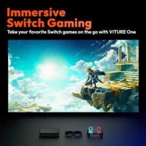 VITURE Mobile Dock, Compatible with Nintendo Switch, Switch OLED, Handheld Gaming Consoles, Chromecast, Fire TV, HDMI Devices, Co-ops Stream and Play | 13000mAh | for VITURE One XR Glasses