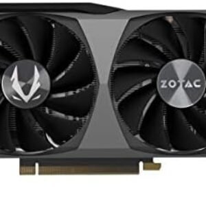 ZOTAC Gaming GeForce RTX 3060 Twin Edge OC 12GB GDDR6 192-bit 15 Gbps PCIE 4.0 Graphics Card, IceStorm 2.0 Cooling, Active Fan Control, Freeze Fan Stop ZT-A30600H-10M