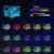 YuanDian Can’t Hear You I’m Gaming Night Light, Headset Graphic Video Games Gamer Gift Funny 3D Illusion Lamp 16 Colors Changing Touch & Remote Control for Men Gamers Teenagers and Kids