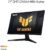 ASUS TUF Gaming 27” 1440P HDR Monitor (VG27AQ3A) – QHD (2560 x 1440), 180Hz, 1ms, Fast IPS, 130% sRGB, Extreme Low Motion Blur Sync, Speakers, Freesync Premium, G-SYNC Compatible, HDMI, DisplayPort