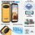 DOOGEE S100 Rugged Smartphone(2023), 20GB+256GB Dual 4G Gaming Rugged Phones Unlocked, 120Hz 6.58″ Rugged Cell Phone, 66W Fast Charge, Dual Speakers, Android 12, 108MP Camera, Night Vision, NFC, OTG