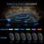 FIODIO Wired Gaming Mouse, 5500 DPI, Breathing Light, Ergonomic Game USB Computer Mice RGB Gamer Desktop Laptop PC Gaming Mouse, 7 Colors RGB Lighting, 6 Buttons for Windows 7/8 / 10, Black