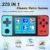 Great Boy Handheld Game Console for Kids Aldults Preloaded 270 Classic Retro Games with 3.0” Color Display and Gamepad Rechargeable Arcade Gaming Player (Black)