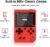 Handheld Game Console, VAOMON Mini Arcade Machines Built-in 800 Classical FC Games,,Support on TV &2 Players-Red 800 Games