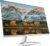 HP 27 inch 1080P Computer Monitor Silver & White With Docztorm Dock, 27″ Full HD (1920×1080) 75Hz Anti-Glare, AMD FreeSync, 2 HDMI, 1 VGA, Low blue light mode, Ideal for Home and Business (2023 Model)
