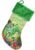 Merry Rickmas Rick and Morty Christmas Stocking, Green, 18-Inch