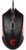 MSI Clutch GM08 Gaming Mouse, 4200 DPI, Optical Sensor, 3 Adjustable Weights, Red LED Lighting, Symmetrical Design, Black