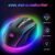 Redragon Wireless Gaming Mouse with RGB Backlit, 8000 DPI, PC Gaming Mice with Fire Button, Macro Editing Programmable Mouse Gamer,70Hrs for Windows/Mac, Rechargeable, Black, M910-KS