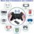 Retro Game Console, Nostalgia Game Stick, Wireless Retro Play, Plug and Play Video Game Stick Built in 12000+ Games, 4K HDMI Output, 9 Classic Emulators, Dual Controllers, Kids & Adult (64GB)