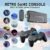 Retro Game Console – Retroplay Stick – Emulator Console S2 12000+ Classic Video Games,9 Emulators,Plug & Play Video Games for TV,Nostalgia Stick Support 4K HDMI Port,2 Wireless Gamepads(64G)